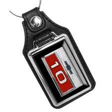 Compatible with 1966 C-10 series 10 20 30 Pickup Truck Faux Leather Key Ring