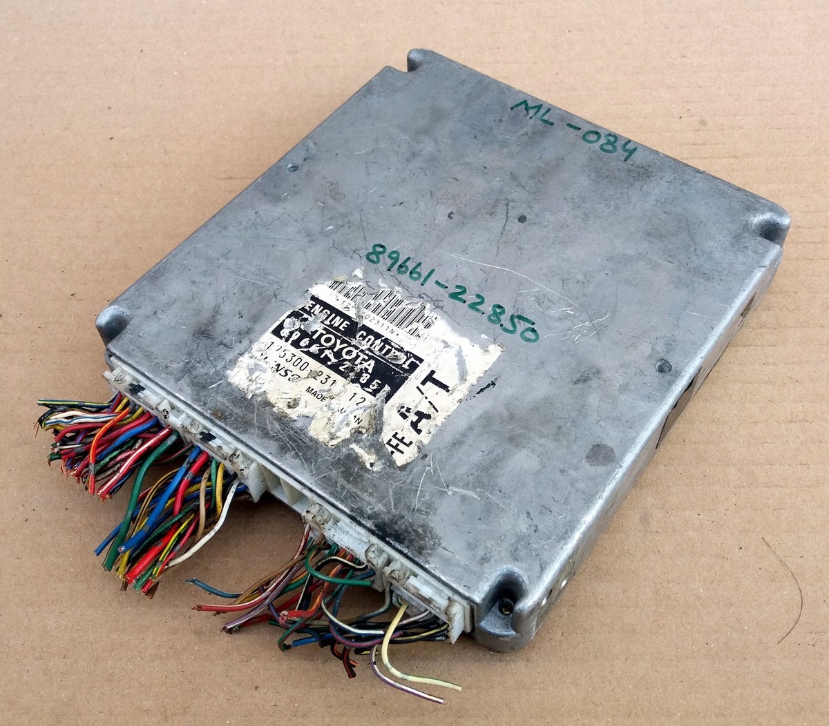 98-01 CRESTA MARK2 CHASER GX100 89661-22850 1G-FE A/T Ecu 98-01 CRESTA MARK2 CHASER GX100 89661-22850 1G-FE A/T Ecu