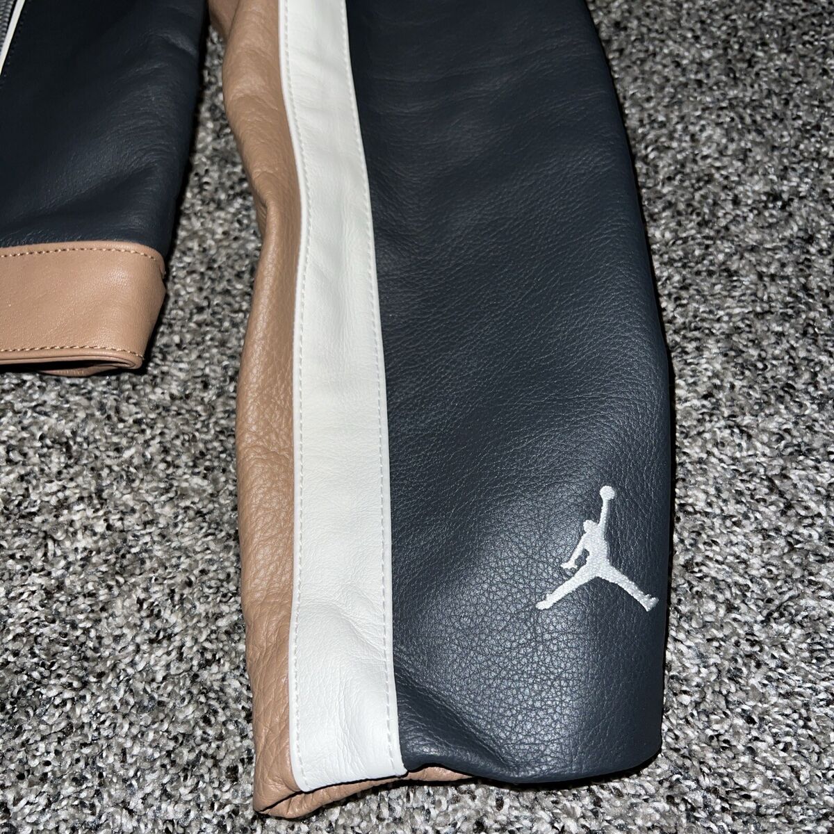 Jordan x Travis Scott Cactus Jack Women's Leather Jacket Jordan x Travis Scott Cactus Jack Women's Leather Jacket