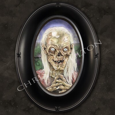 Tales from the Crypt Keeper Horror Movie Framed Art Print Artist Chris ...