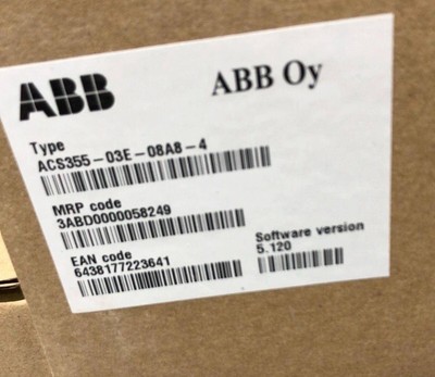 New In Box ACS355-03E-08A8-4 ABB Inverter 4kw