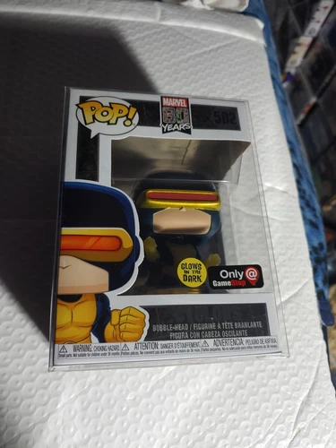 Cyclops (GITD) Funko Pop With Pop Protector (POP ONLY)