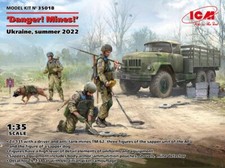 ICM 35018 1:35  Danger Mines   Ukraine, summer 2022 Model kit
