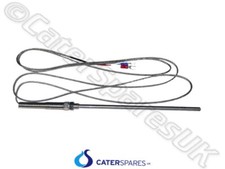 K TYPE 2 WIRE THERMOCOUPLE HIGH TEMPERATURE PROBE 2000MM LONG PIZZA OVEN ETC  