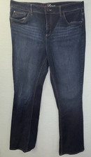 Tommy Hilfiger Hope Boot Jeans Women  s Size 16L Dark Wash Bootcut Denim