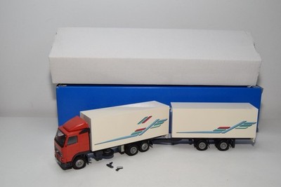 B71 1:50 CONRAD 280965 VOLVO FH12 6X2 TRUCK 2 AXIS TRAILER NMIB