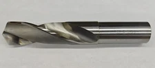Kromhard 1-1/16" Carbide Tipped Screw Machine Length Drill Stub 2 Flutes USA