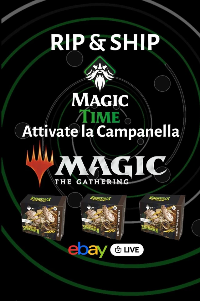 Rip & Ship 🔥 Box & Bustine MTG - Magic Time