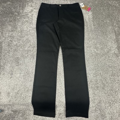 Dickies Juniors Skinny Pants Womens 9x29 Mid Rise Black Stretch