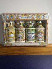 Home & Body Company Villa Flora Collection Hand Soap 4 Pack 21.5 fl.oz NEW SCENT