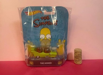 Hot Wheels The Simpsons Homer Druckguss Auto hellgrün Sammlerstück