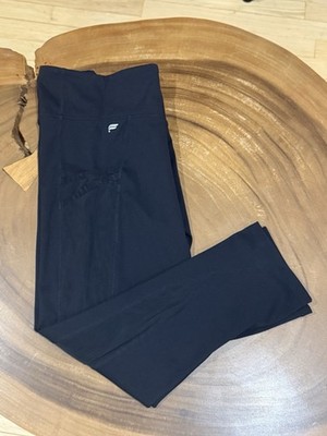 Fabletics Women's Motion365 High-Waisted Leggings Black Size Medium 7/8 Length