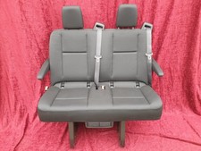 2er Sitzbank  Orig. Mercedes Sprinter W907 W910 Stoff Maturin schwarz Isofix