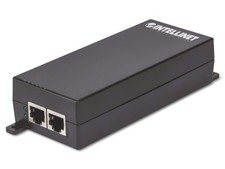 INTELLINET 1-Port High-Power Over Ethernet - Gigabit PoE /PoE Injector, 30 W, 24