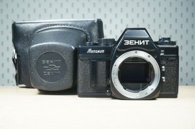 KMZ ZENIT AUTOMAT SLR camera body, Pentax K mount + Case #8902087