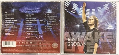 Josh Groban Awake Live CD DVD 2008 2-Disc Set Good Condition Vocal Pop Music