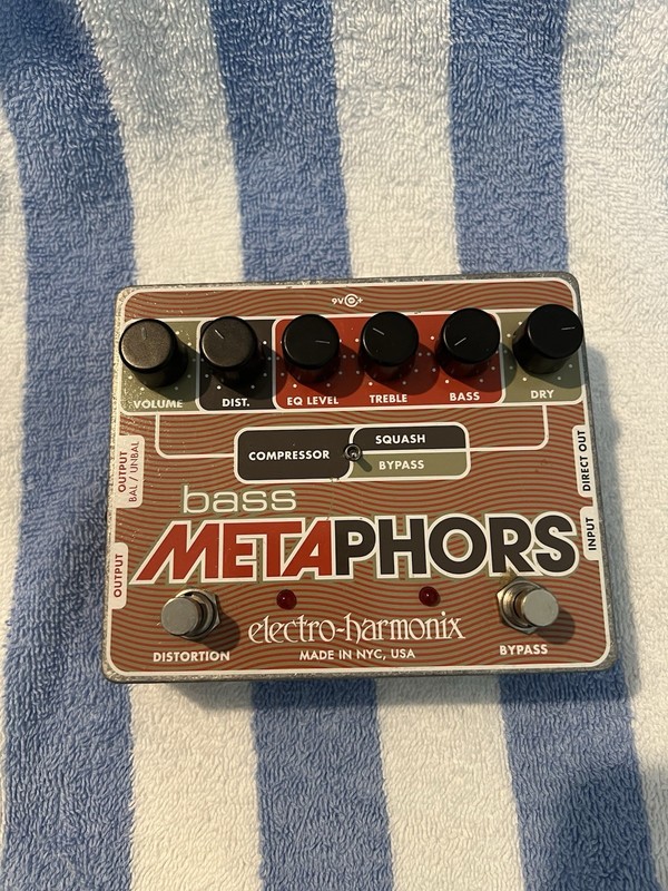 Electro Harmonix Bass Metaphors Effects Pedal