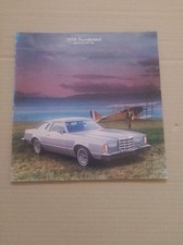 FORD THUNDERBIRD USA LF Car Sales Brochure For 1979 #172 7/78