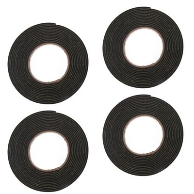 4 Rolls Schaumstoffstreifen Dämmband Türschalldämmstreifen Abdichtband