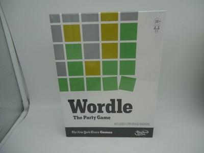 Wordle The Party Game Hasbro New York Times 2022 New Sealed 2-4 Players (LVR)