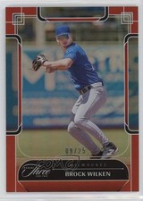 2024 Panini Three and Two Orange 9/25 Brock Wilken #41 b8h