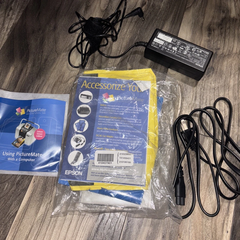 Epson B351A PictureMate Deluxe Desk Top 500 Personal Photo Lab & Photo Printer - Image 2 of 3