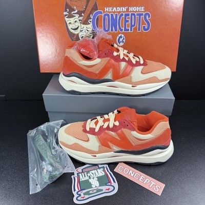 New Balance 57/40 CONCEPTS HEADIN HOME Special Box M5740HH1 Men Sz 8.5 Complete