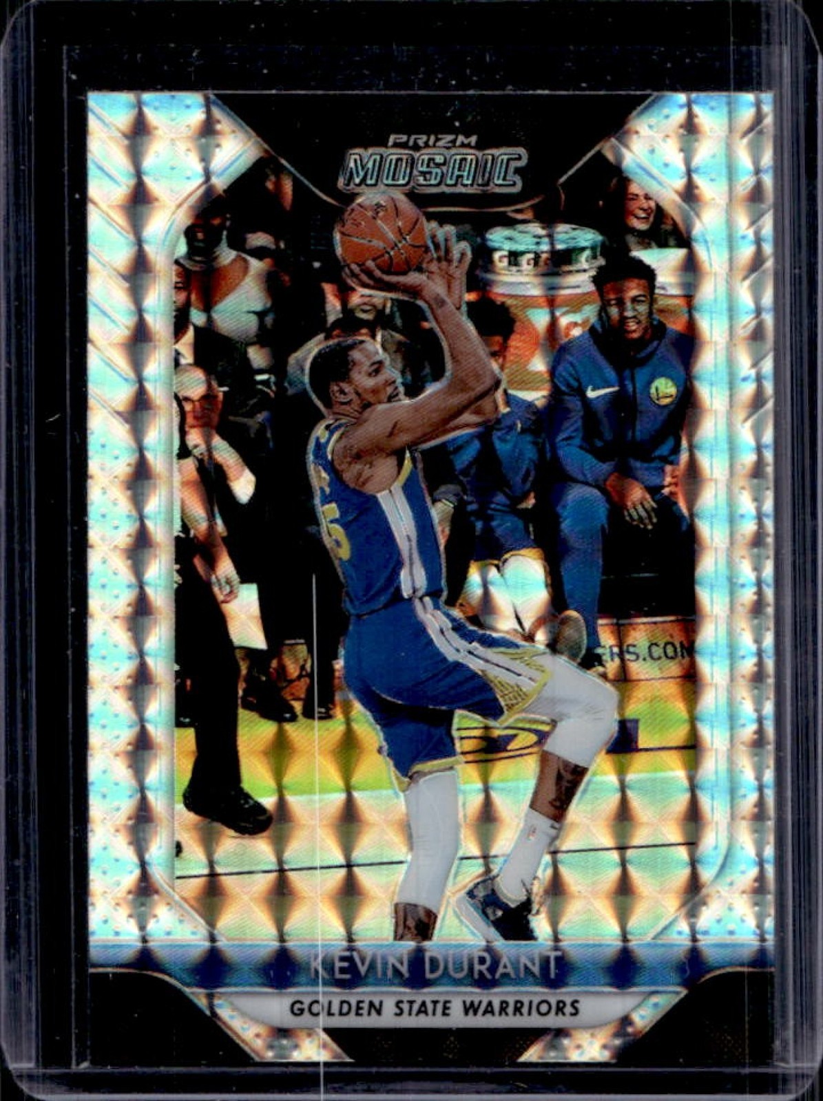 2018-19 Mosaic Prizm Kevin Durant #53 Warriors