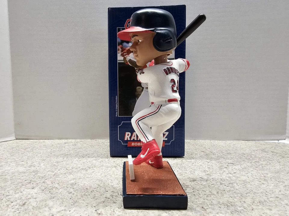 Manny Ramirez Cleveland Guardians MLB 2023 SGA Bobblehead NIB Guardians HOF - Image 4 of 4