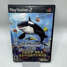 Sea World Shamu's Deep Sea Adventure PS2 PlayStation 2 - Tested & Works