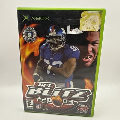 NFL Blitz 2003 - Original Xbox Football Game by Midway Sports Case Manual Only