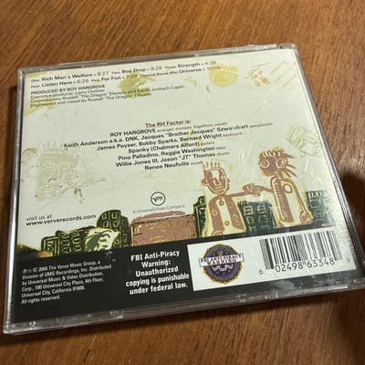 Strength [EP] by The RH Factor (CD, Sep-2004, Verve) 602498633489