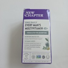 New Chapter Every Man's One Daily 40 Exp 9.2026 