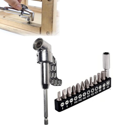 Othertwise Corner Tool Screw Hub, 105 Degree Right Angle Drill Bit Holder