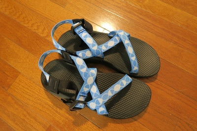 Women's Chaco Z1 Classic Sandals Phase Azure Blue, Size 9 M