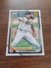 2024 Bowman Draft BOSTON BATEMAN 1ST BOWMAN #BD-34 (RC) Padres