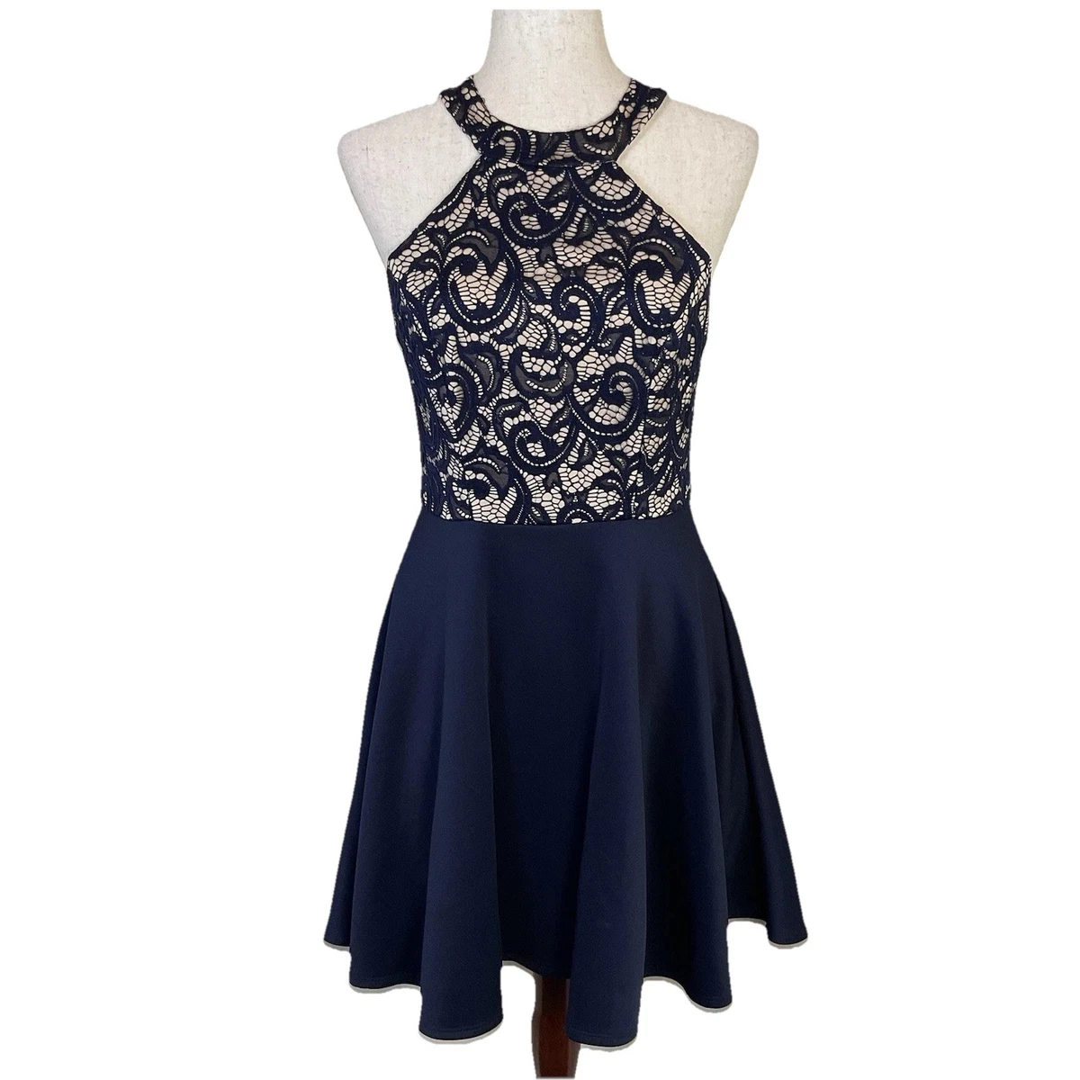 B. Darlin Blue Lace Dresses for Women for sale | eBay B. Darlin Blue Lace Dresses for Women for sale | eBay