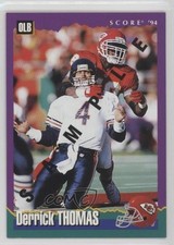 1994 Score Sample Derrick Thomas #257 HOF q9c