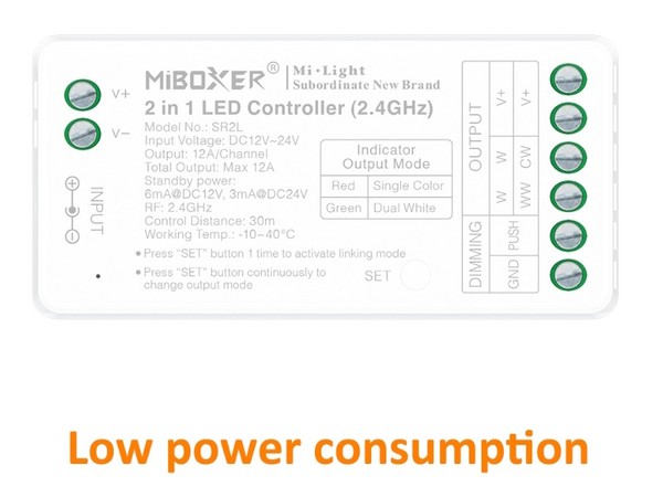 2In1 Mini Funk Led Controller 12-24V 12A Steuerung Single Und Cct Miboxer-image