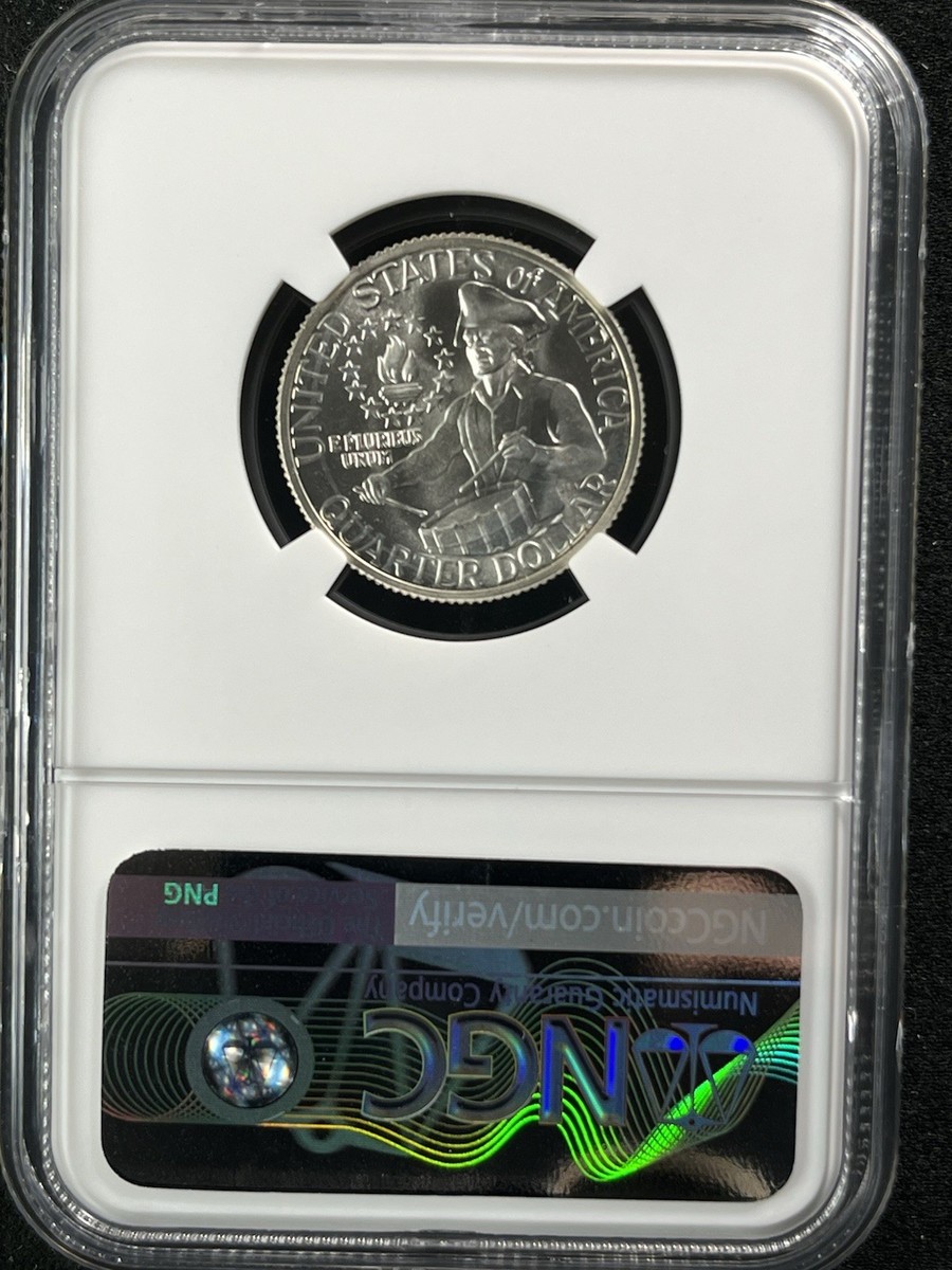 1976-S 25C Washington Silver Quarter Dollar NGC MS68 8699730-004