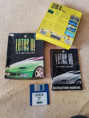 Lotus III 3 The Ultimate Challenge Amiga Big Box Gremlin Rennspiel nur Disk 1