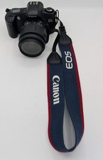 "Canon EOS Rebel G 35mm Film Camera with Tamron 28-80mm Lens - TESTED  WORKING