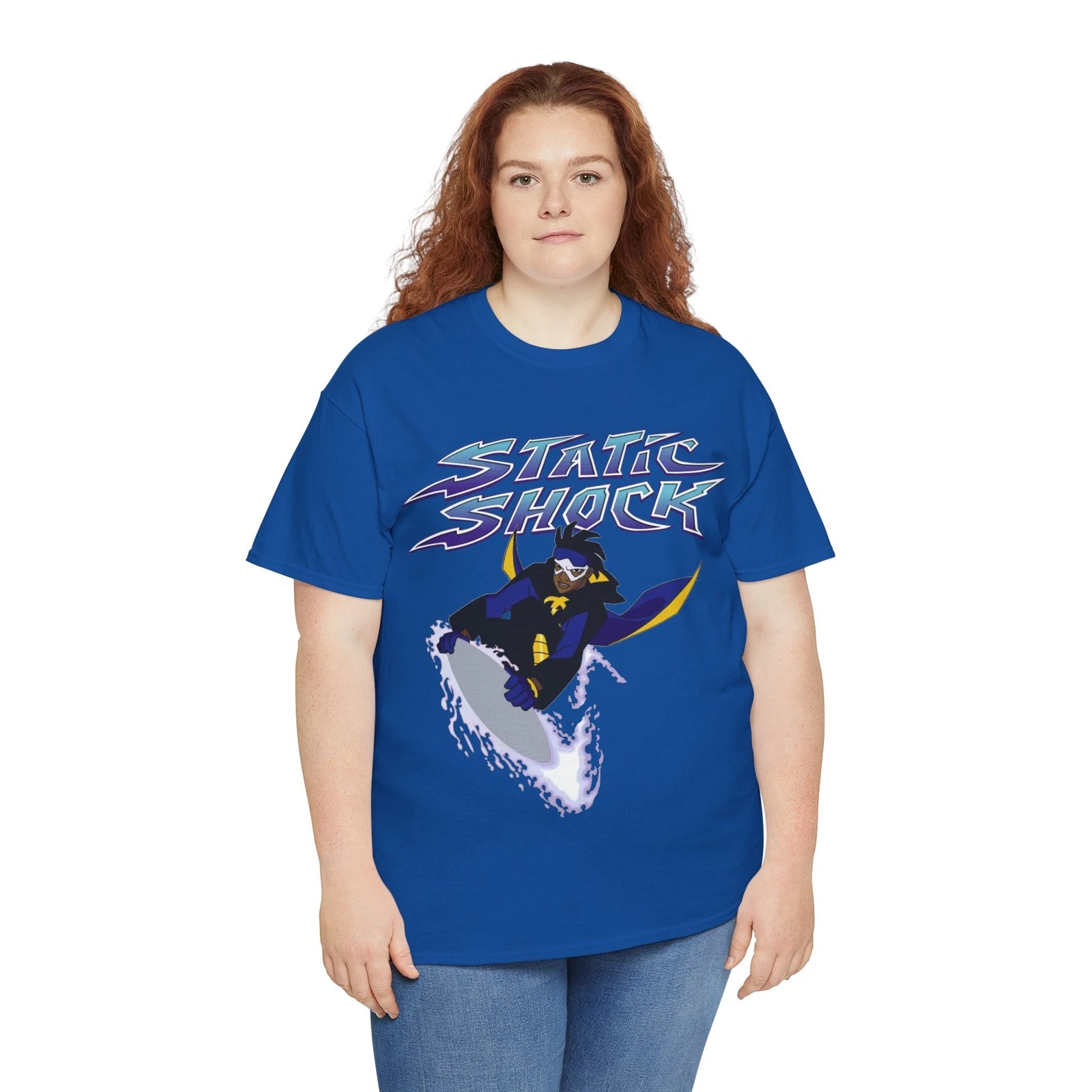 Static Shock T-Shirt - Milestone Comics - WB - DC Comics - Virgil Hawskin