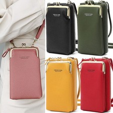 Waterproof Cross Body Ladies Handbag Cell Phone Shoulder Bag Womens Small Purse