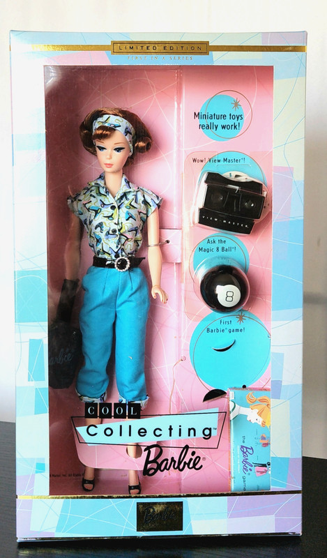 Cool Collecting Barbie Doll Ltd Ed 1st in a Series 1999 Mattel 25525 Sealed NRFB