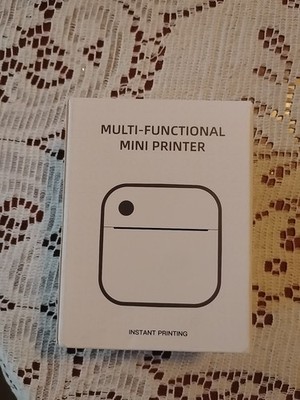 Multi Functional Mini Printer Blue Tooth