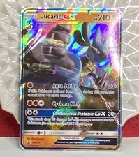 Pokémon TCG Lucario GX SM100 SM Promo Holo 210 HP - FREE SHIPPING on eBay