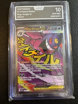 Pokémon Karte Mega Gengar 269/217 AOG 10