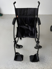 NOVA Medical Lightweight Folding Transport Wheelchair - Excellent Condition