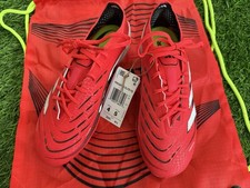Men  s 4 Women 5 Adidas Predator Elite FG Soccer Cleats Pure Victory PackRed